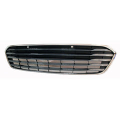 GRILLE LOWER PAINTED SILVR GRAY W/CHROME MLDG W/SENSOR HOLE