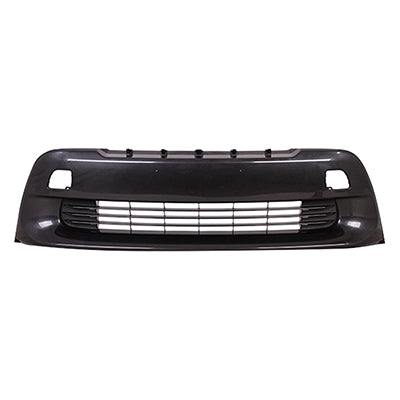 GRILLE LOWER PAINTED DARK GRAY W/O PRE COLLISION