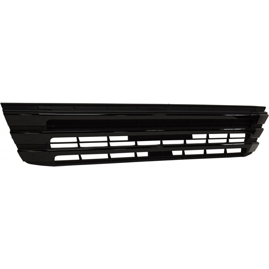 GRILLE LOWER MATTE BLACK W/BLACK MOULDING