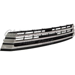 GRILLE LOWER MATTE BLACK W/SILVER MOULDING — photo 3