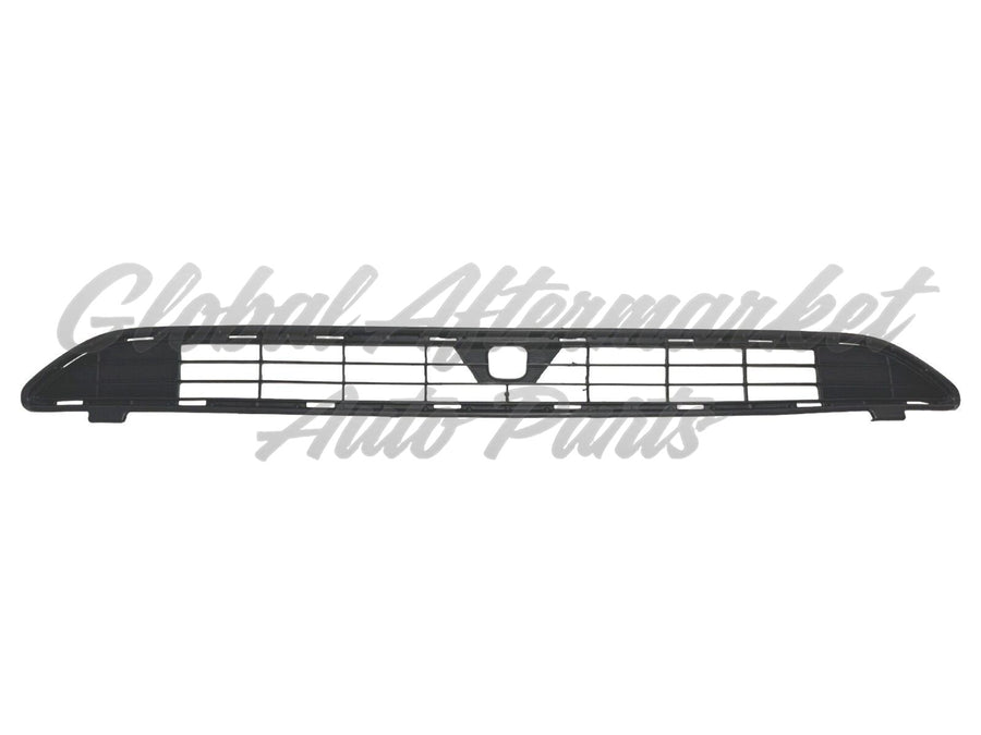 GRILLE LOWER FR CENTER BLACK TEXTURED HORIZONTAL BAR DESIGN W/CAMERA EXCLUDE SE