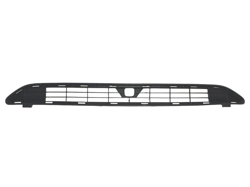 GRILLE LOWER FR CENTER BLACK TEXTURED HORIZONTAL BAR DESIGN W/CAMERA EXCLUDE SE