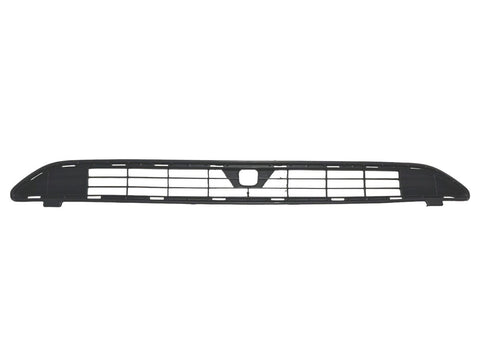 GRILLE LOWER FR CENTER BLACK TEXTURED HORIZONTAL BAR DESIGN W/CAMERA EXCLUDE SE