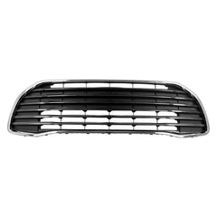 GRILLE FR LOWER GRAY W/ CHROME OUTER MOLDING W/O SENSOR