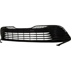 GRILLE LOWER GLOSSY BLACK BAR STYLE W/O SENSOR L/LE