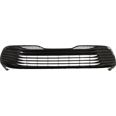 GRILLE LOWER GLOSSY DARK GRAY W/O SENSOR XLE