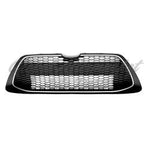 GRILLE LOWER FR TEXTURED BLACK W/PTD SILVER MOLDING XLE W/O TOW HOOK — photo 1
