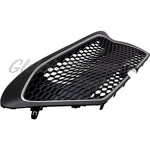 GRILLE LOWER FR TEXTURED BLACK W/PTD SILVER MOLDING XLE W/O TOW HOOK — photo 3
