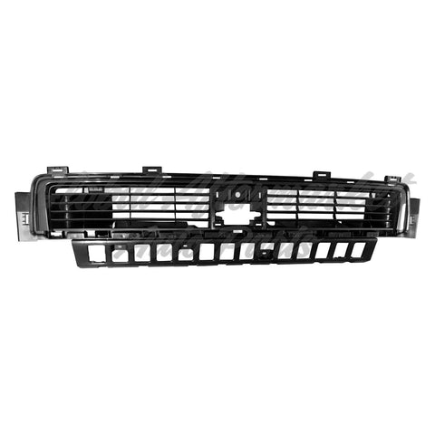 GRILLE LOWER FR MATTE BLACK W/PTD GRAY MOLDING FOR SR5 W/O TRD SPORTS PKG