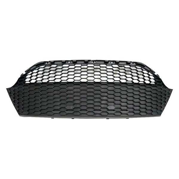 GRILLE LOWER FR BLACK W/O CHORME MOLDING FOR USE W/ FOGS