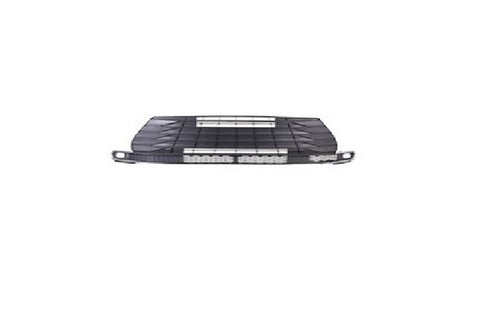 GRILLE FR LOWER BLACK W/ LOWER CENTER CHROME MOLDING/ BOTH FOG LAMP TRIM CHROME MOLDINGS W/O SENSOR XLE MODELS