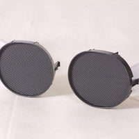 FOG LAMP COVER FR LH ROUND MATTE BLACK