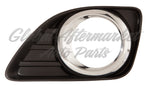 FOG LAMP COVER FR LH W/HOLE W/CHROME — photo 1