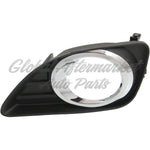 FOG LAMP COVER FR LH W/HOLE W/CHROME — photo 2