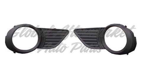 FOG LAMP BEZEL FR LH MATTE-BLACK EXCLUDE SE