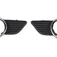 FOG LAMP BEZEL FR LH MATTE-BLACK W/CHROME MLD EXCLUDE SE