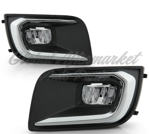 FOG LAMP BEZEL FR LH TEXTURED BLACK W/GRAY MOULDING