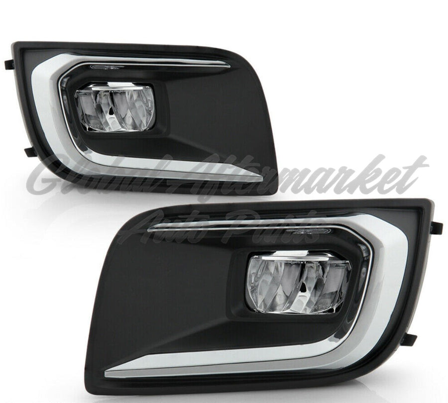 FOG LAMP BEZEL FR LH TEXTURED BLACK W/GRAY MOULDING