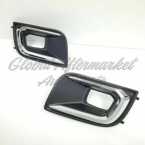 FOG LAMP BEZEL FR LH TEXTURED BLACK W/CHROME MOULDING