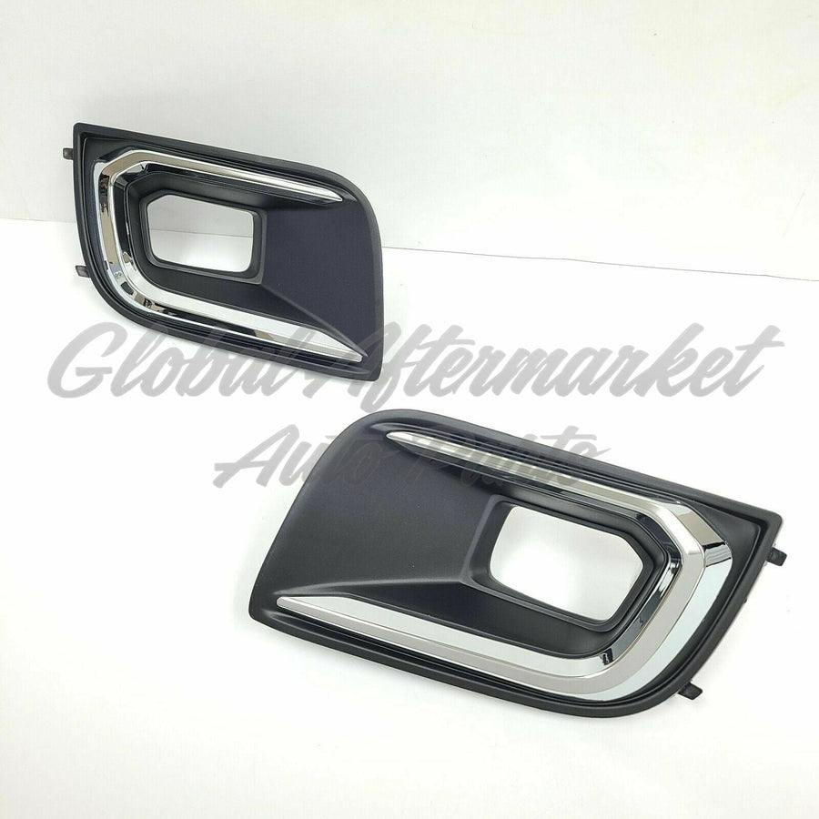 FOG LAMP BEZEL FR LH TEXTURED BLACK W/CHROME MOULDING