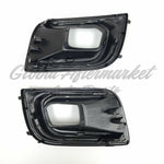 FOG LAMP BEZEL FR LH TEXTURED BLACK W/CHROME MOULDING — photo 3
