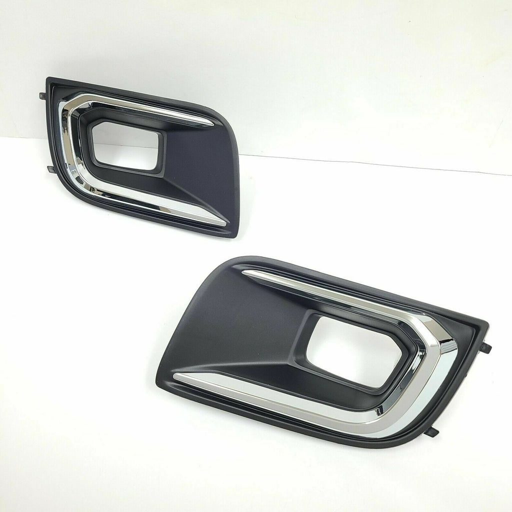 FOG LAMP BEZEL FR LH TEXTURED BLACK W/CHROME MOULDING
