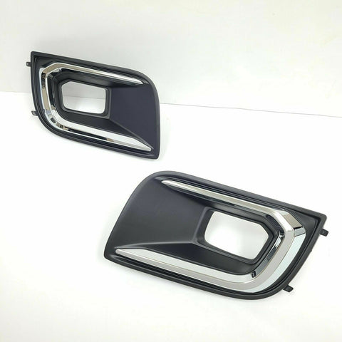 FOG LAMP BEZEL FR LH TEXTURED BLACK W/CHROME MOULDING