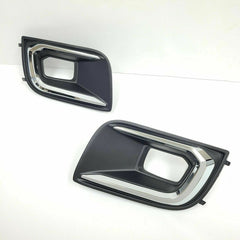 FOG LAMP BEZEL FR LH TEXTURED BLACK W/CHROME MOULDING