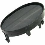 FOG LAMP COVER FR RH ROUND MATTE BLACK — photo 3
