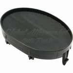 FOG LAMP COVER FR RH ROUND MATTE BLACK — photo 4