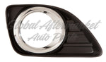 FOG LAMP COVER FR RH W/HOLE W/CHROME — photo 1