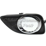 FOG LAMP COVER FR RH W/HOLE W/CHROME — photo 2