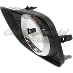 FOG LAMP COVER FR RH W/HOLE W/CHROME — photo 3