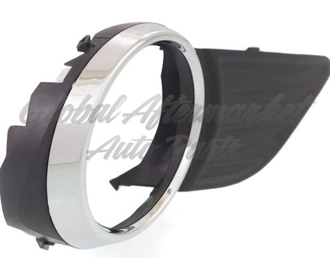 FOG LAMP BEZEL FR RH MATTE-BLACK W/CHROME MLD EXCLUDE SE