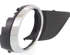 FOG LAMP BEZEL FR RH MATTE-BLACK W/CHROME MLD EXCLUDE SE