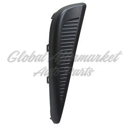 BUMPER MOULDING FR RH OUTER TEXTURED BLACK USE W/O LED LAMP
