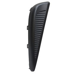 BUMPER MOULDING FR RH OUTER TEXTURED BLACK USE W/O LED LAMP