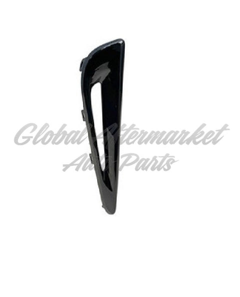 BUMPER MOLDING FR RH GLOSS BLACK W/O LED LAMP