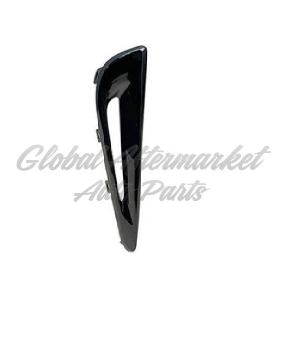 BUMPER MOLDING FR RH GLOSS BLACK W/O LED LAMP
