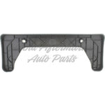LICENSE PLATE BRACKET FR MATTE BLACK — photo 2