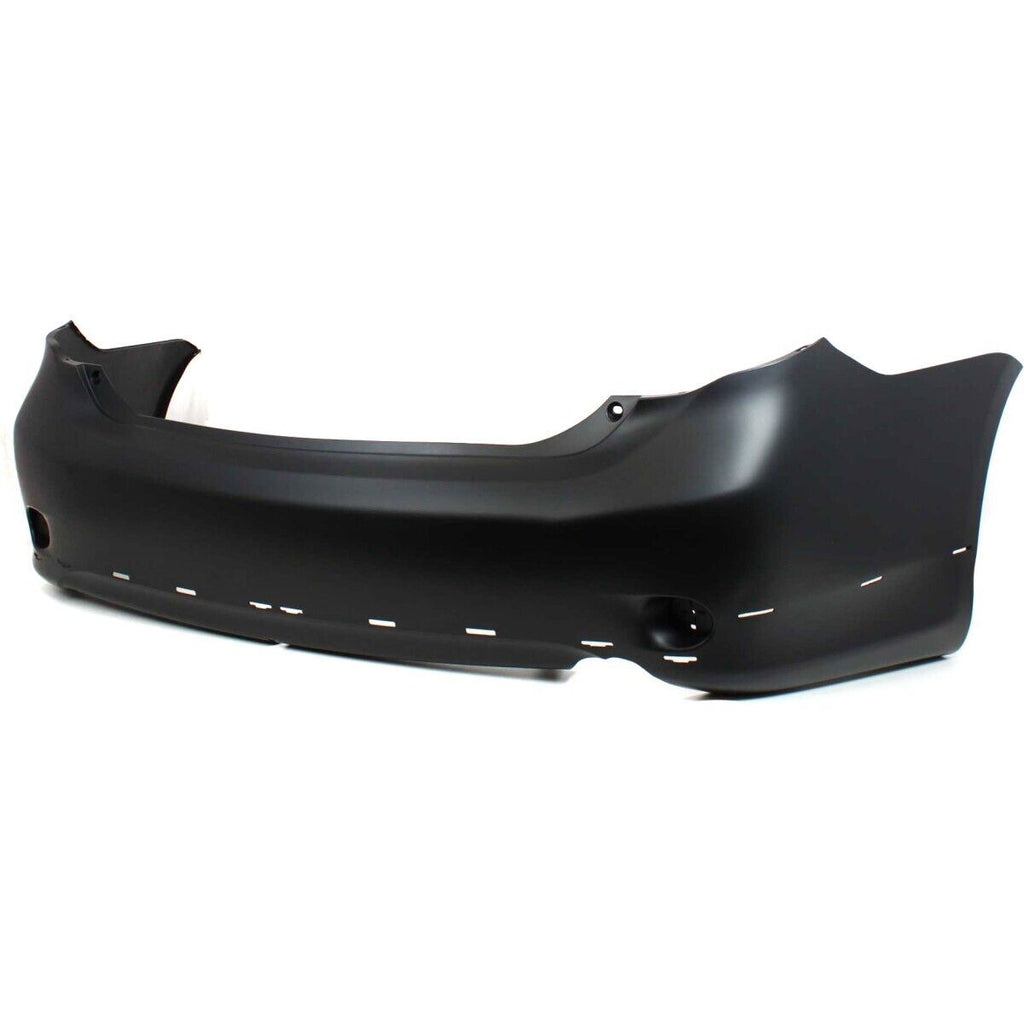 BUMPER RR PRIMED S/XRS MODEL W/SPOILER HOLE USA BUILT CAPA