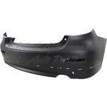 BUMPER RR PRIMED W/SPOILER HOLE — photo 2