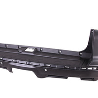 BUMPER RR PRIMED W/TOP PAD/SENSOR/GROOVE FOR MOLDING STRIP / 2014 UP LTD/NIGHTSHADE/TRD SPRTS/2010-13 SR5 W/CHROME