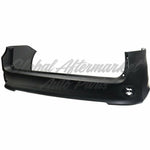 BUMPER RR PRIMED W/O SENSOR SE MODEL(ROUND LAMPS) CAPA — photo 2