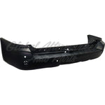 BUMPER RR PRIMED W/TEXTURED TOP PAD W/SENSOR LTD/PLATINUM MODEL — photo 1