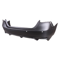 BUMPER RR PRIMED W/SENSOR FOR XSE MODELS W/O TRD PKG CAPA