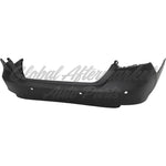 BUMPER RR PRIMED W/O BLIND SPOT W/SENSOR XLE CAPA — photo 1
