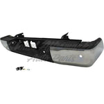 BUMPER RR ASSY W/SENSOR HOLE CHROME — photo 2