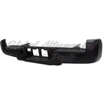 BUMPER RR ASSY W/O TOWING HOOK/SENSOR HOLE BLACK — photo 3