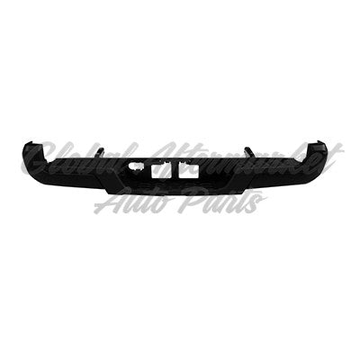 BUMPER RR ASSY W/O TOWING HOOK/SENSOR HOLE BLACK